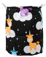 Мешок для игрушек New World Unicorn Black 40x50 (558-SNT24)
