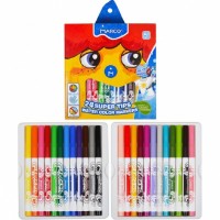 Набор фломастеров Marco Super Washable 24pcs (1630-24CB)