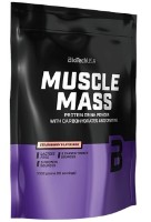 Гейнер Biotech Muscle Mass Strawberry 1000g