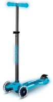 Самокат Micro Maxi Deluxe Glow LED Plus Crystal Blue (MMD377)
