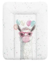 Мягкий пеленальный матрасик Ceba Baby Basic Crazy Lama 70x50cm (W-143-000-782)