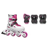 Role RollerBlade Fury Combo White/Pink 36.5-40.5 (07373600T1C)