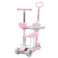 Самокат New World 5in1 Pink 0077p-1