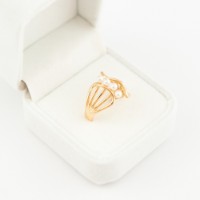 Кольцо Iris Wish s.Universal Gold (311)