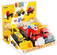 Set de mașini Guclu Toys J4706 Triple Display Set 3pcs