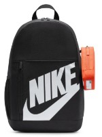 Rucsac școlar Nike Y Nk Elmntl Bkpk Shoebox Dark Smoke Grey/Orange/White