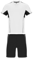 Costum sportiv pentru bărbați Roly Boca 0346 White/Black, s.XL