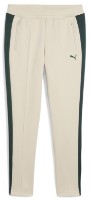 Pantaloni spotivi de dame Puma T7 Always On Slim Alpine Snow, s.L