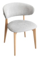 Scaun Deco Roses Davis Storm 85/Natural Legs