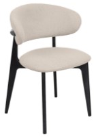 Scaun Deco Roses Now or Never 05 Cream/Black Legs