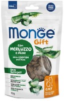 Лакомства для кошек Monge Skin Support Adult Codfish/Aloe 60g