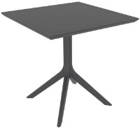 Masă Rainbow RITA SILVA P Fixed Anthracite