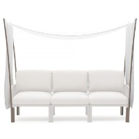 Parasolar Nardi Ombra 3 Tortora Velo White (40408.10.203)