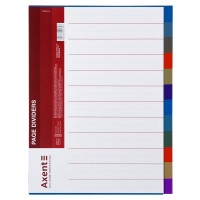 Разделитель листов Axent A4 12pcs (1912-01-A)