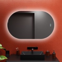 Oglindă baie Bayro Solar 900x550 Led Touch (118943)