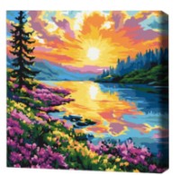 Картина по номерам Brushme Весенние краски (BS54233FC)