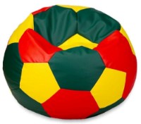 Кресло-мешок BeanBag Ares L Green/Red/Yellow
