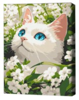 Картина по номерам Brushme Весенний котёнок (KBS0191FC)