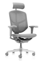 Scaun de birou Comfort T-168-B2 4D AL Enjoy Ultra Natural Grey