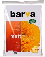 Фотобумага Barva A4 220g 100p Matt Inkjet (IP-AE220-207)