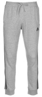 Мужские спортивные штаны Adidas Essentials French Terry Tapered Cuff 3-Stripes Medium Grey Heather/Black, s.L