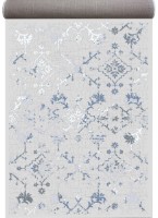 Ковёр CarpetLux Delta 2537B_L.GREY_SH_D.BLUE 2.00x9.00m