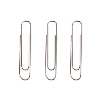 Скрепки для бумаги Deli Essential 100pcs (39713)