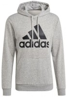 Мужская толстовка Adidas Essentials Big Logo French Terry Medium Grey Heather/Black, s.S