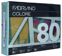 Hartie copiator Fabriano Colore А4 80g/m2 500p Celeste Chiaro