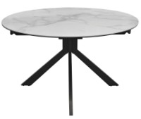 Обеденный стол Deco Pina 130/170x130x76H White