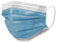 Одноразовая маска Ampri 50pcs Blue (02201)