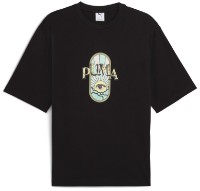 Tricou bărbătesc Puma Graphic Fest Boxy Tee Puma Black, s.L