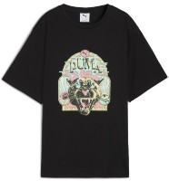 Tricou de dame Puma Graphic Fest Relaxed Tee Puma Black, s.L
