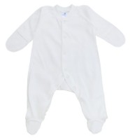 Salopetă-slip pentru copii Minikin White (21350362)