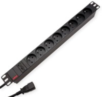Сетевой фильтр Lanitron PDU 19'' 8 outlets + IEC320 C14 Black