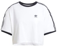 Женская футболка Adidas 3S Loose Crop T White, s.L