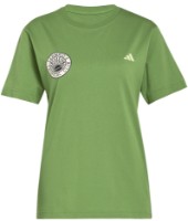 Tricou de dame Adidas Farm Gfx Tee Crew Green, s.XL