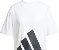 Tricou de dame Adidas W Bl Sj Bf T White/Black, s.M