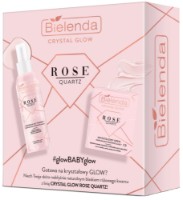 Set cadou Bielenda Crystal Glow Rose Quartz