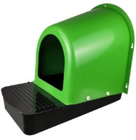 Пластиковый курятник с яйцесборником Des Champs 8ANGCG02