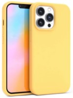 Чехол Helmet Case Liquid Silicone iPhone 12 Pro Max Yellow (HMT-CLSIP12PMYL)