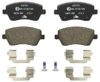 Комплект тормозных колодок ATE 13.0460-2709.2