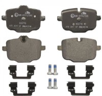 Set placute frână ATE 13.0460-2716.2