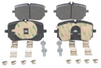 Set placute frână ATE 13.0460-3881.2