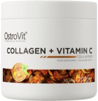 Защита суставов Ostrovit Collagen+Vitamin C 200g Cola & Rum