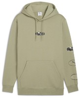 Hanorac pentru bărbați Puma Ess Logo Lab Execution Hoodie FL Lux Army, s.L