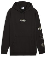 Hanorac pentru bărbați Puma Ess Logo Lab Execution Hoodie FL Puma Black, s.XL