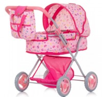 Коляска для кукол Chipolino Dora Butterflies (KZKDR02401BU)