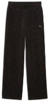 Женские спортивные штаны Puma Ess Elevated Velour Rib Straight Leg Pant Puma Black, s.S