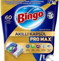 Средство для посудомоечных машин Bingo All in One Pro Max 60cap